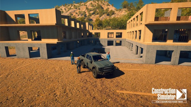 camion d'abonnement de saison 2 du simulateur de construction
