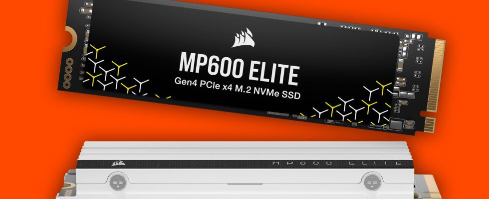 Le nouveau Corsair MP600 Elite est un SSD rapide pour votre PC et PS5