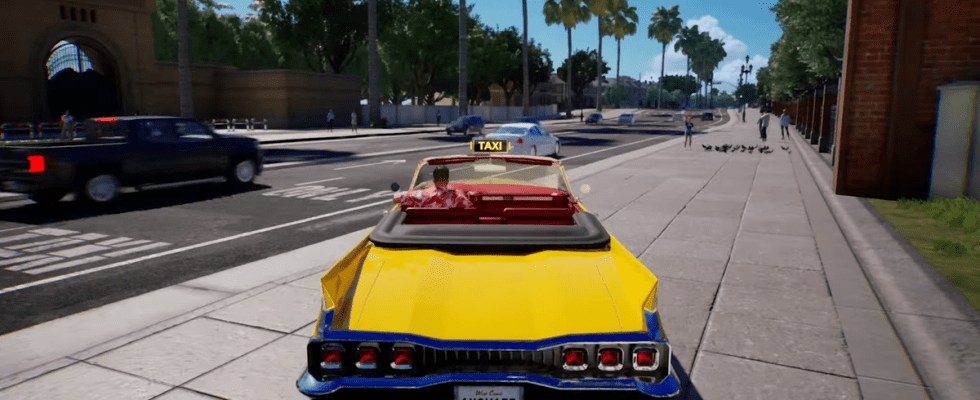 Le nouveau jeu Crazy Taxi de Sega "AAA" à portée de main