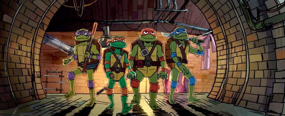 Le premier regard sur Tales of the Teenage Mutant Ninja Turtles est époustouflant