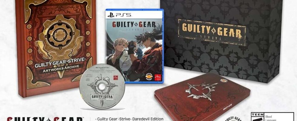 L'édition collector du 25e anniversaire de Guilty Gear Strive est en précommande sur Amazon