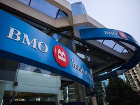 Une succursale de la Banque de Montréal à Vancouver.