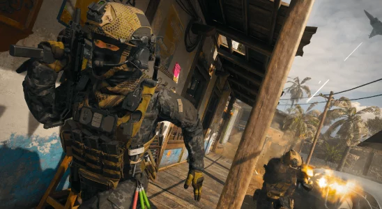 A player running in MW3. This image is part of an article about what clean kills are in MW3.