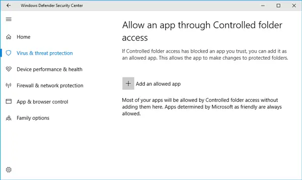 Comment utiliser l'accès contrôlé aux dossiers dans Windows 10