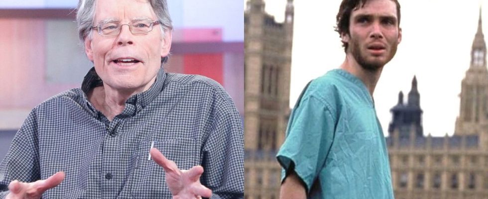Stephen King on Good Morning America and Cillian Murphy in 28 Days Later