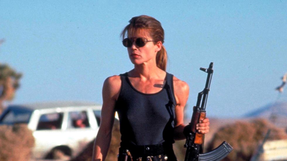 Linda Hamilton, Terminator 2, jour du jugement, 1991
