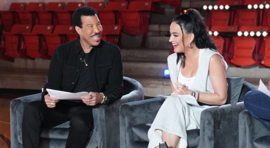 Lionel Richie and Katy Perry on
