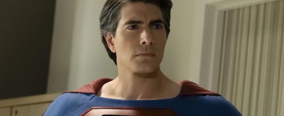 Brandon Routh as Superman in The CW