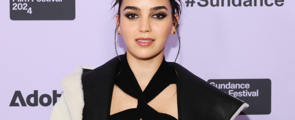PARK CITY, UTAH - JANUARY 18: Melissa Barrera attends the "Your Monster" Premiere during the 2024 Sundance Film Festival at Egyptian Theatre on January 18, 2024 in Park City, Utah. (Photo by Dia Dipasupil/Getty Images)