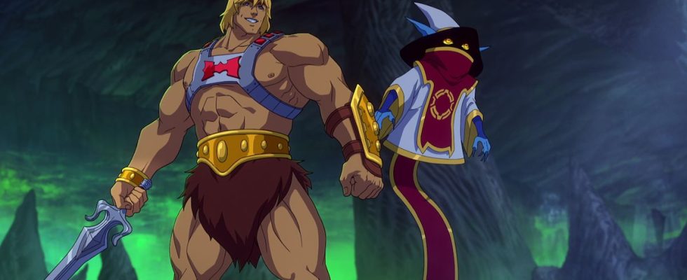 He-Man and Orko in Masters of the Universe: Revelation