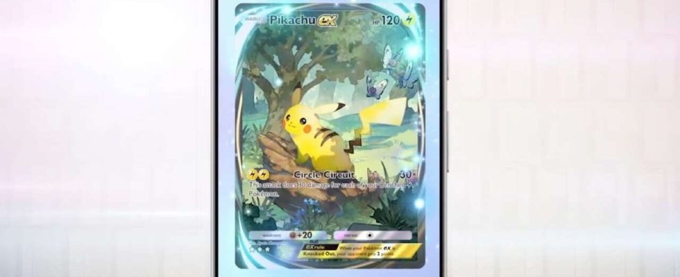 Pokemon Trading Card Game Pocket annoncé pour les appareils mobiles