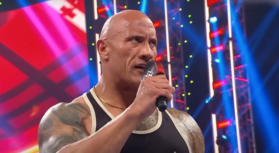 The Rock on Raw
