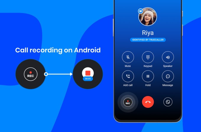 Enregistrement d'appels Truecaller sur Android
