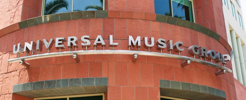 Universal Music Group in Santa Monica, California on June 22, 2020.