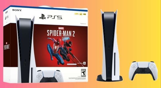 Le pack Slim PS5 Spider-Man 2 de Marvel ne coûte que 450 $ chez Best Buy