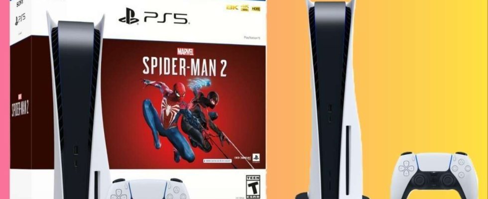 Le pack Slim PS5 Spider-Man 2 de Marvel ne coûte que 450 $ chez Best Buy