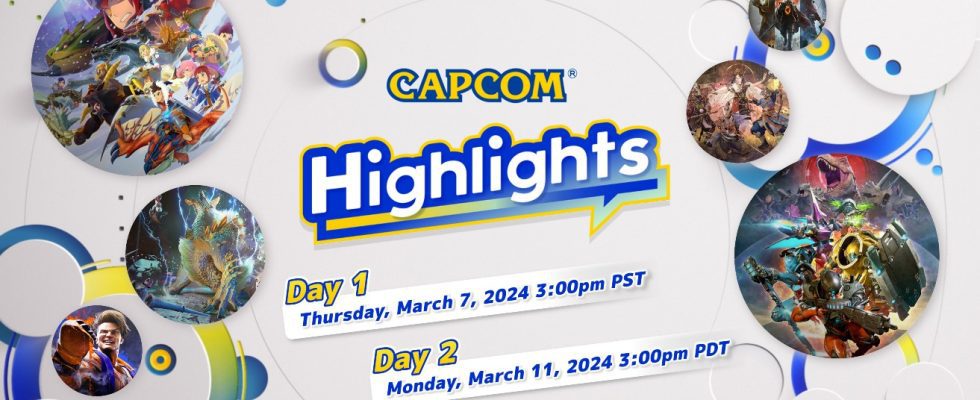 L'événement numérique Capcom Highlights est annoncé