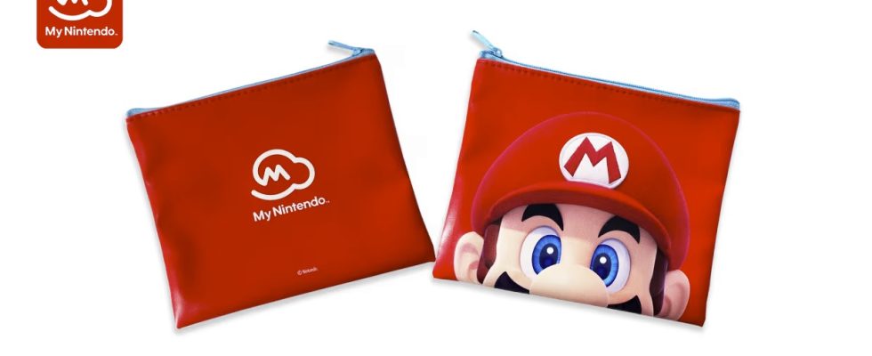 My Nintendo ajoute une pochette Mario et une feuille d'autocollants techniques amovibles