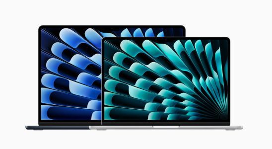 Apple annonce de nouveaux MacBook Air 13 et 15 pouces équipés d'une puce M3