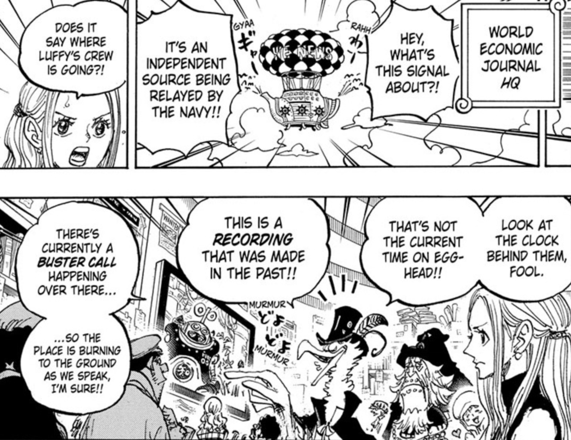 Art du chapitre 1109 de One Piece