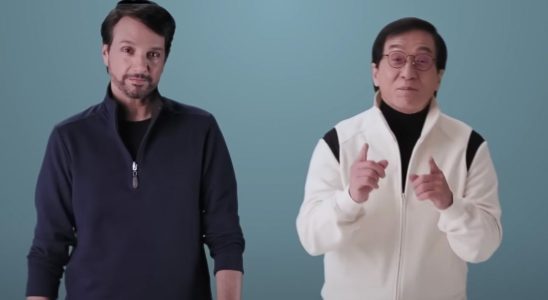 Ralph Macchio and Jackie Chan