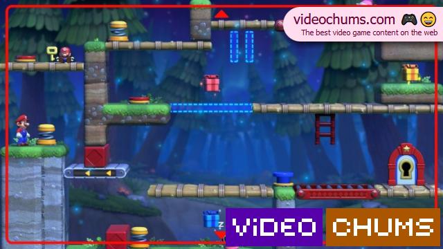 Mario contre Donkey Kong Mystic Forest Plus - 1 capture d'écran