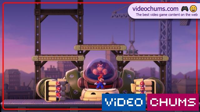 Capture d'écran de Mario contre Donkey Kong Donkey Kong Plus