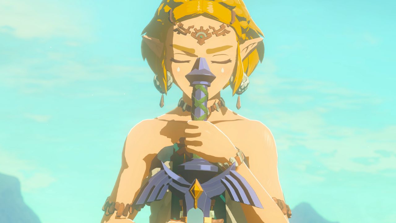 Zelda dans The Legend of Zelda : Tears of the Kingdom