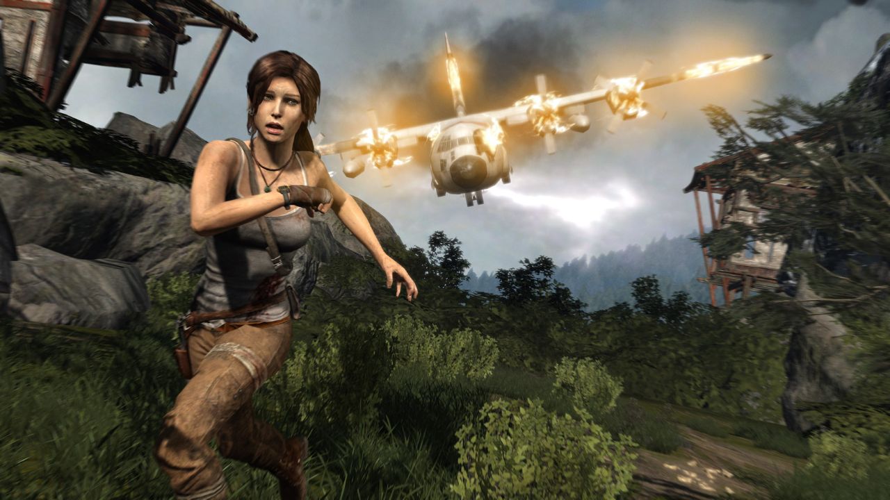 Lara Croft dans Tomb Raider (2013)