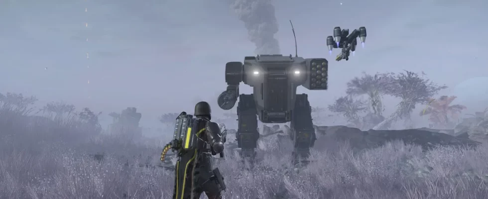 Helldivers 2 Exosuit mech Stratagem unlocked and available for purchase