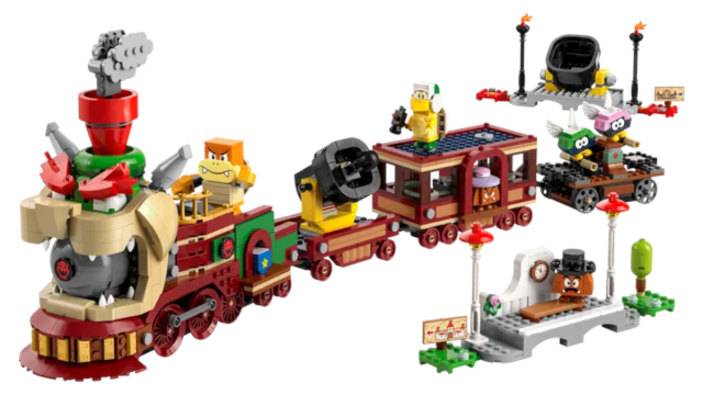 Ensemble LEGO Le train express de Bowser