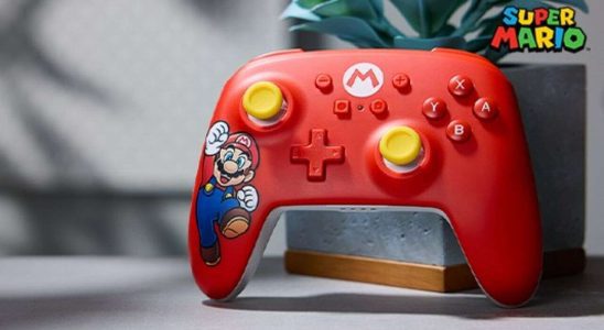 Les manettes Super Mario Nintendo Switch sont en vente pour le Mario Day
