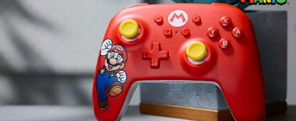 Les manettes Super Mario Nintendo Switch sont en vente pour le Mario Day