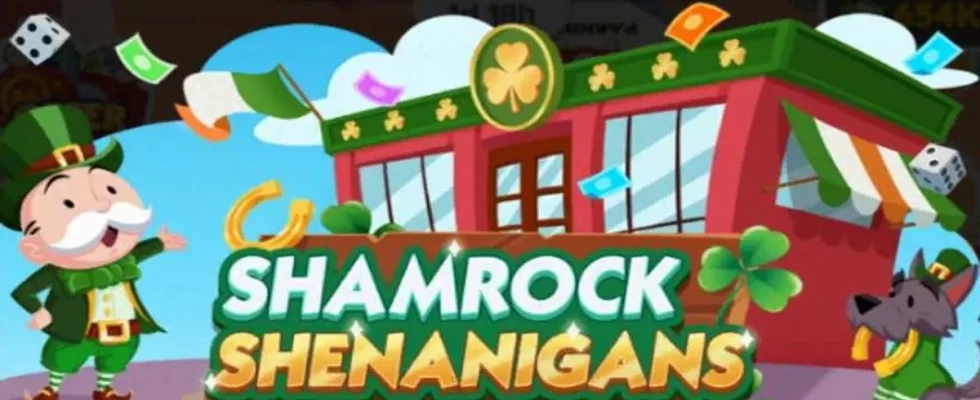 Shamerock Shenanigans Monopoly GO