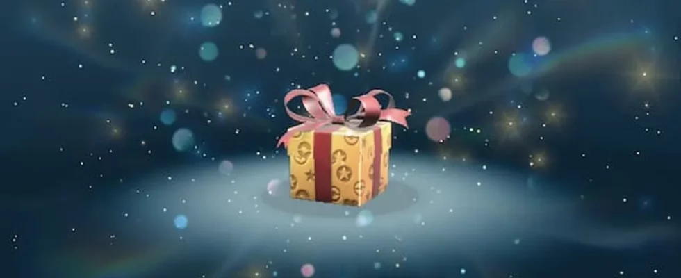 Image of the Mystery Gift animation in Pokemon Scarlet & Violet