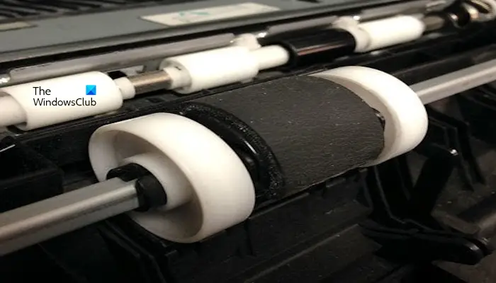 Nettoyer le rouleau de l'imprimante