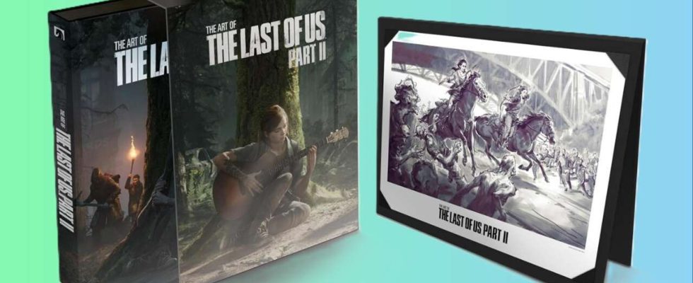 Le livre d'art en édition collector de The Last Of Us Part 2 est à près de 50 % de réduction