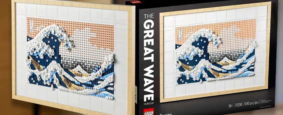 Ce magnifique kit de construction artistique Lego vient de recevoir une réduction rare