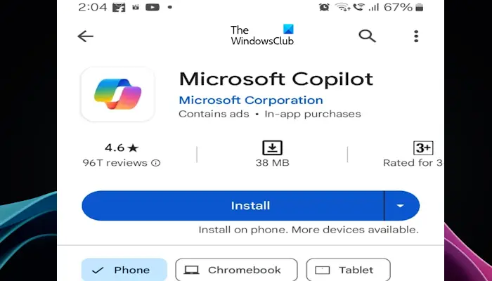 Installer Microsoft Copilot