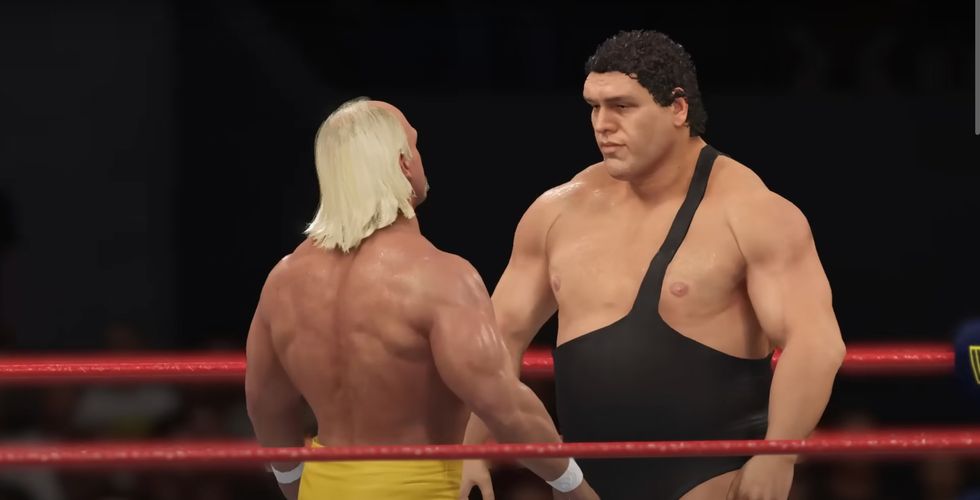 Hulk Hogan contre Andre le géant WWE 2K24