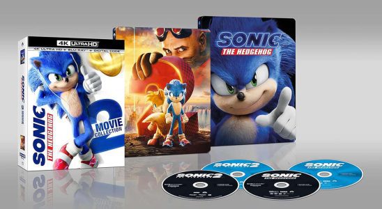 La collection de films Sonic en édition limitée est à 40 % de réduction pour une durée limitée
