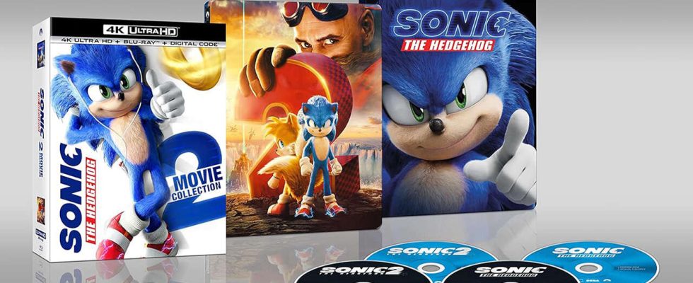 La collection de films Sonic en édition limitée est à 40 % de réduction pour une durée limitée
