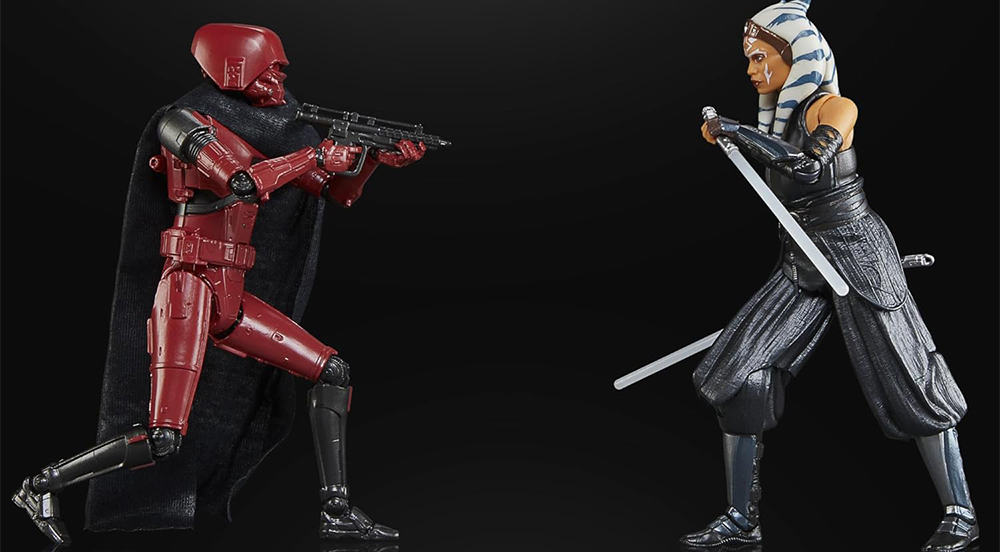 Star Wars The Black Series - Figurines Ahsoka Tano & KH-87 Assassin Droid