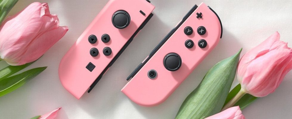 Rappel : le nouvel ensemble Joy-Con Switch rose pastel de Nintendo est maintenant disponible