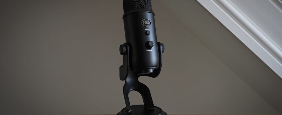 un microphone de streaming haut de gamme pour les joueurs