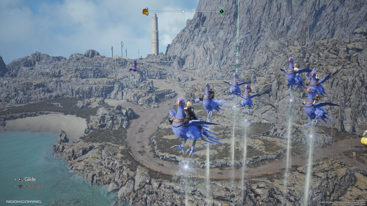 Capacité Blue Chocobo dans Final Fantasy VII Rebirth Review