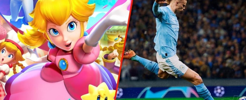 Charts britanniques : Princess Peach : Showtime ne peut pas usurper EA de son trône