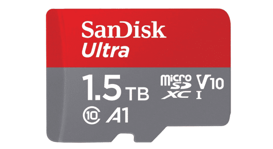 Obtenez un MicroSD SanDisk de 1,5 To pour plus de 60 $ de réduction