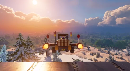 How to power vehicles in Lego Fortnite