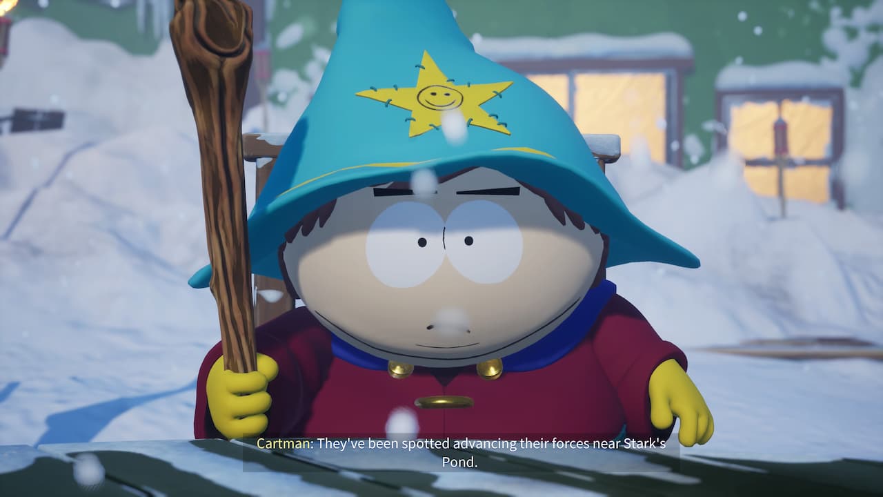 South Park : capture d'écran du jour de neige